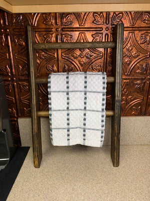 Tea Towel Ladder, Mini Ladder, Kitchen Towel Holder, Kitchen Decor, 18 Inch Ladder, Housewarming Gift